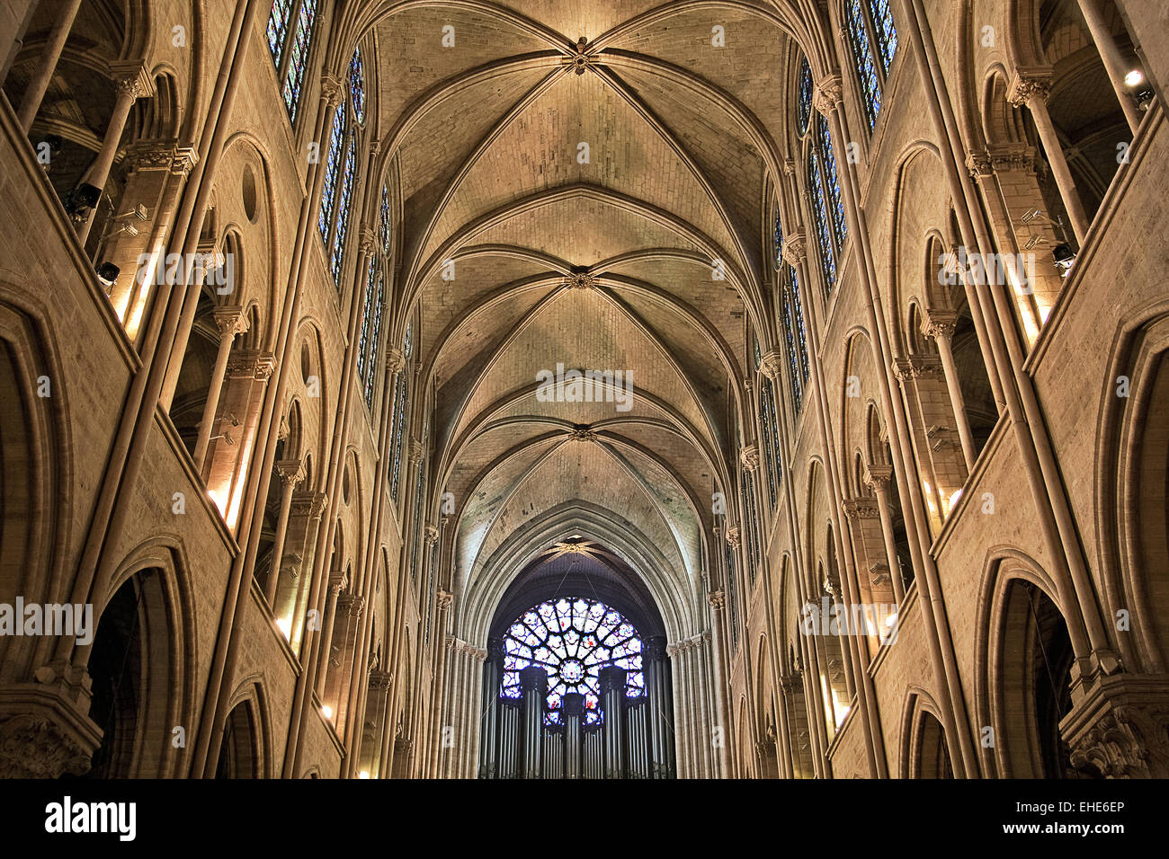 Notre-Dame de Paris, France Stock Photo