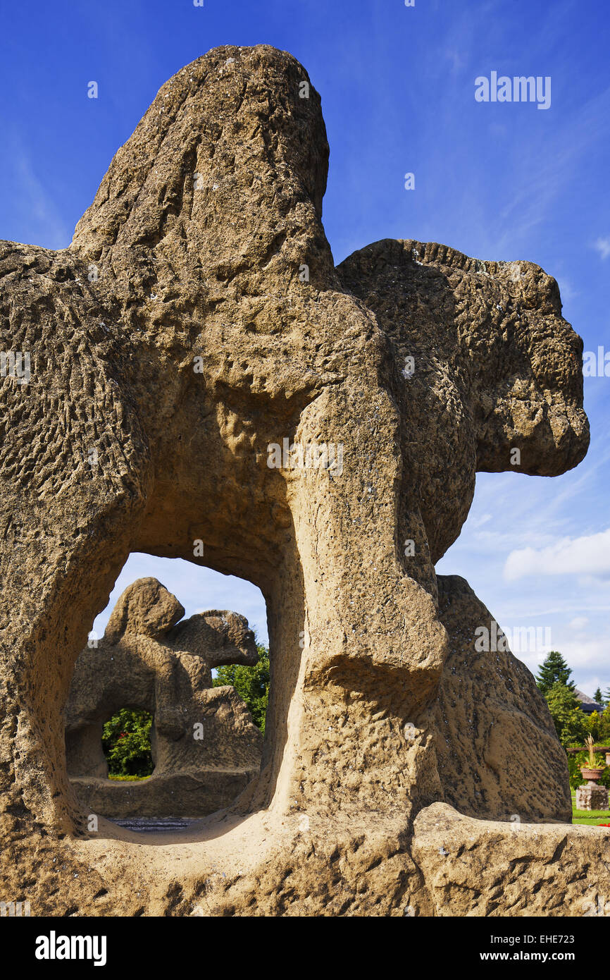 roman museum Schwarzenacker, Germany Stock Photo