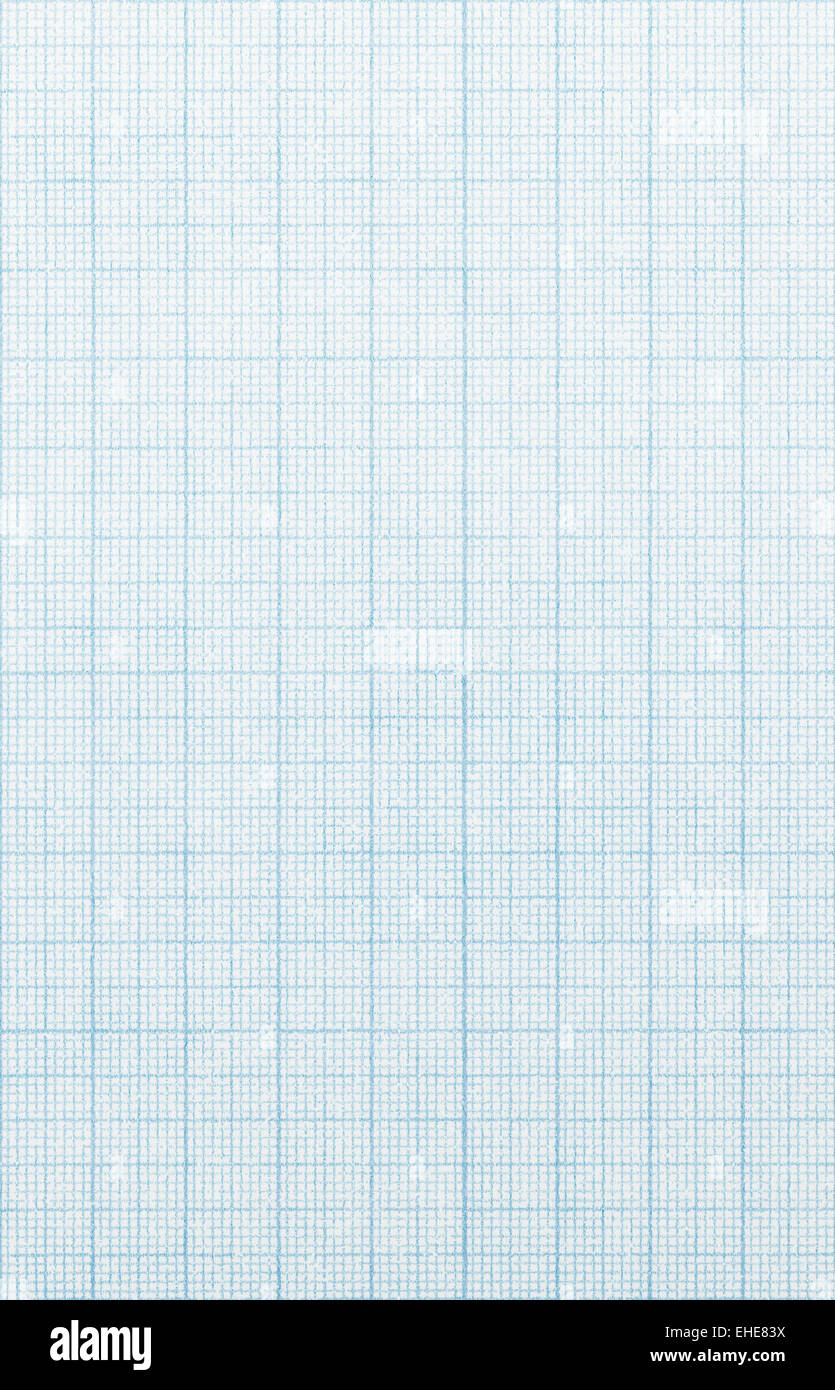 Aged old grid scale paper background. Stock Photo