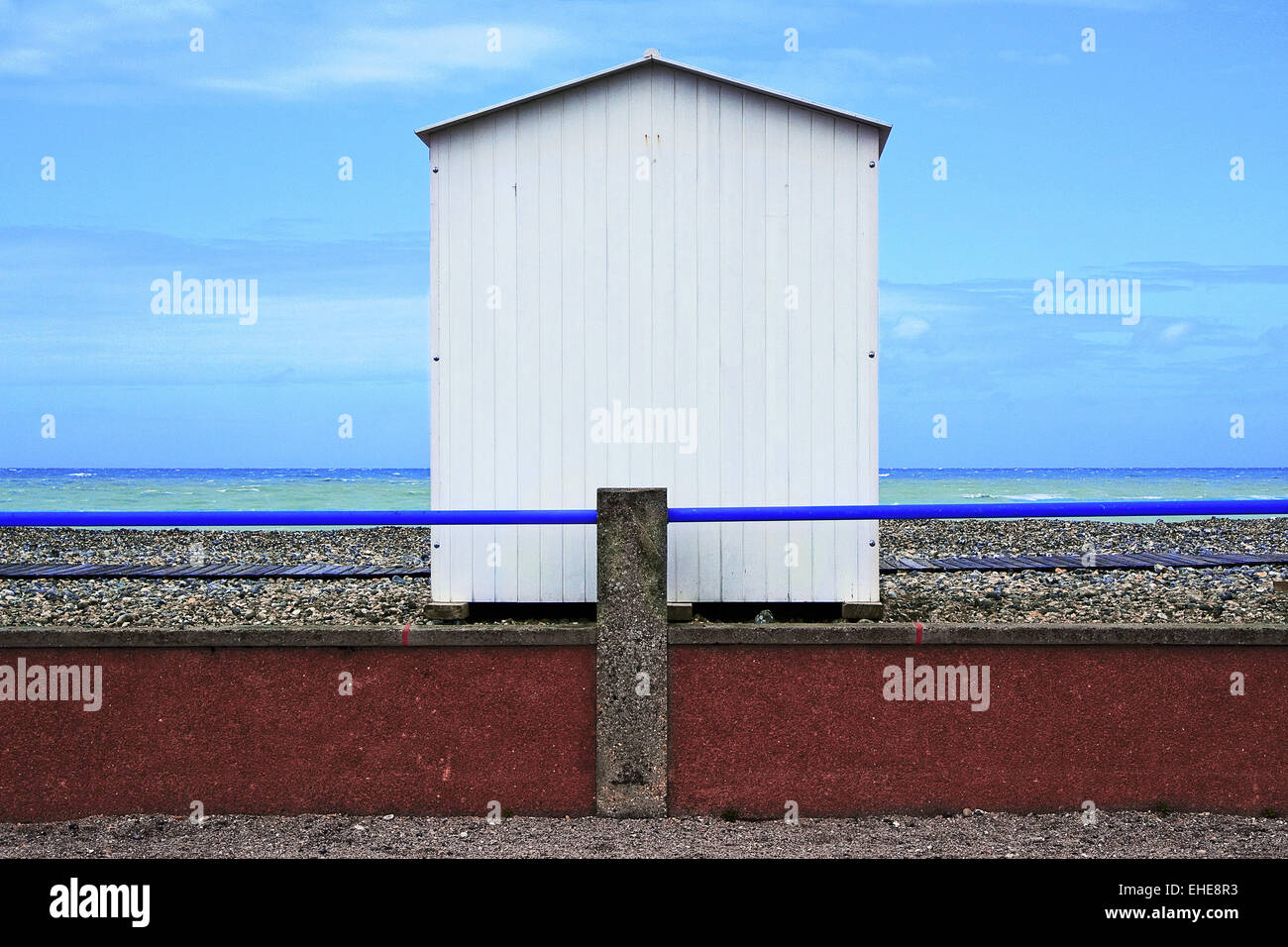 Criel-Plage, Normandie, France Stock Photo