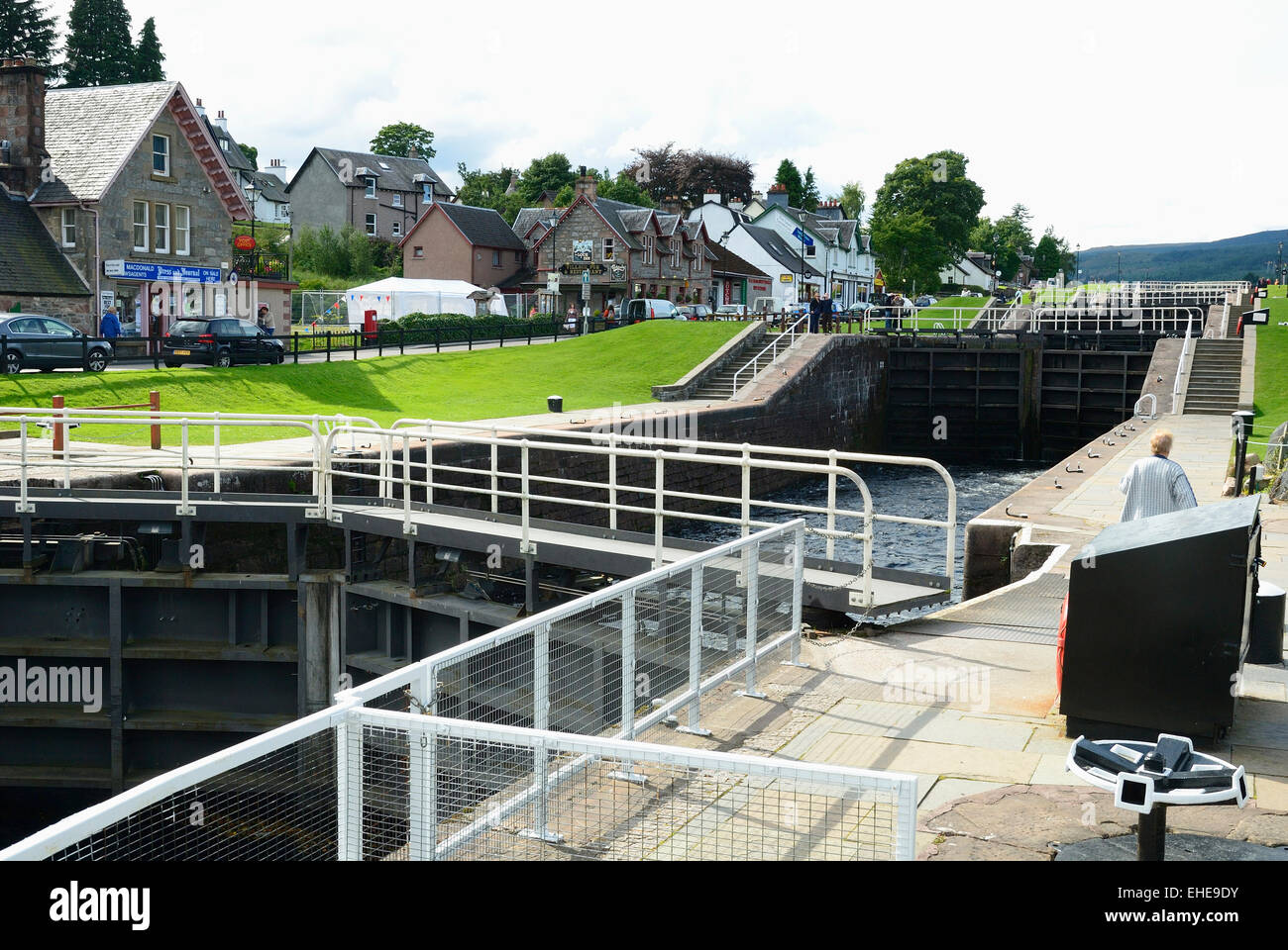 Fort augustus locks hi-res stock photography and images - Alamy