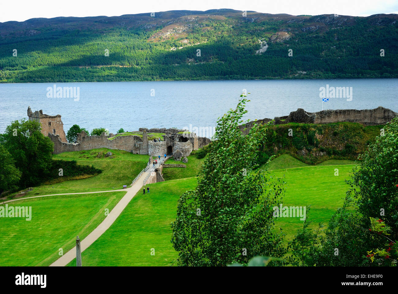 Urquhart Castle Stock Photo