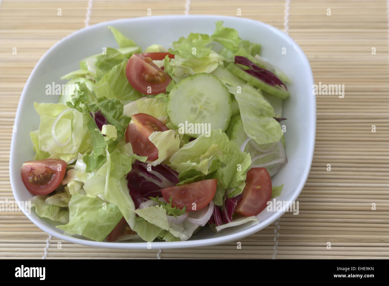 Frischer Salat - Fresh Salad Stock Photo