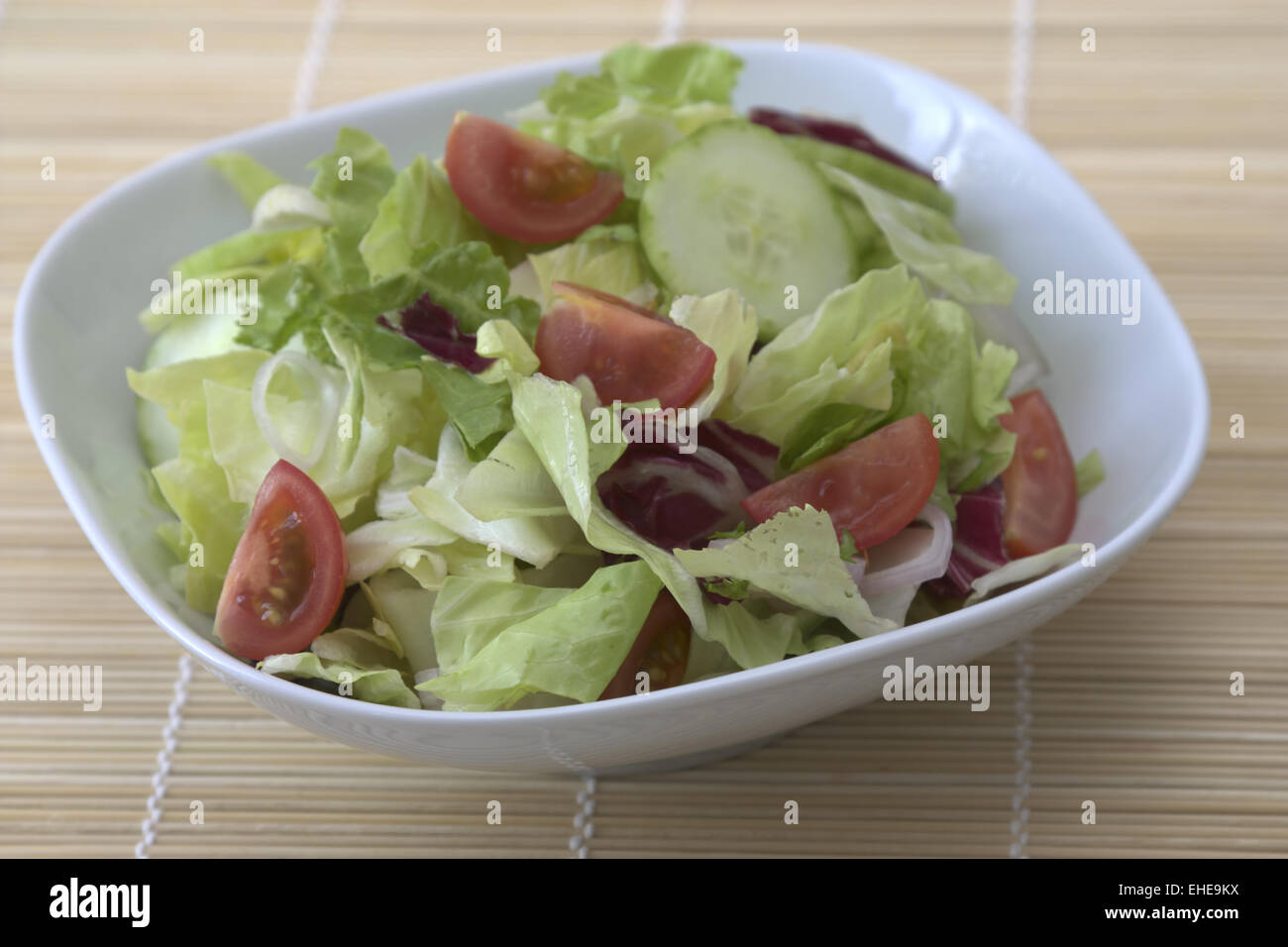 Frischer Salat - Fresh Salad Stock Photo