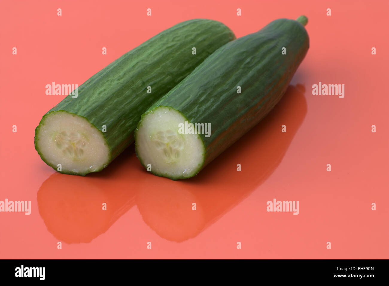 Gurken - Cucumbers Stock Photo