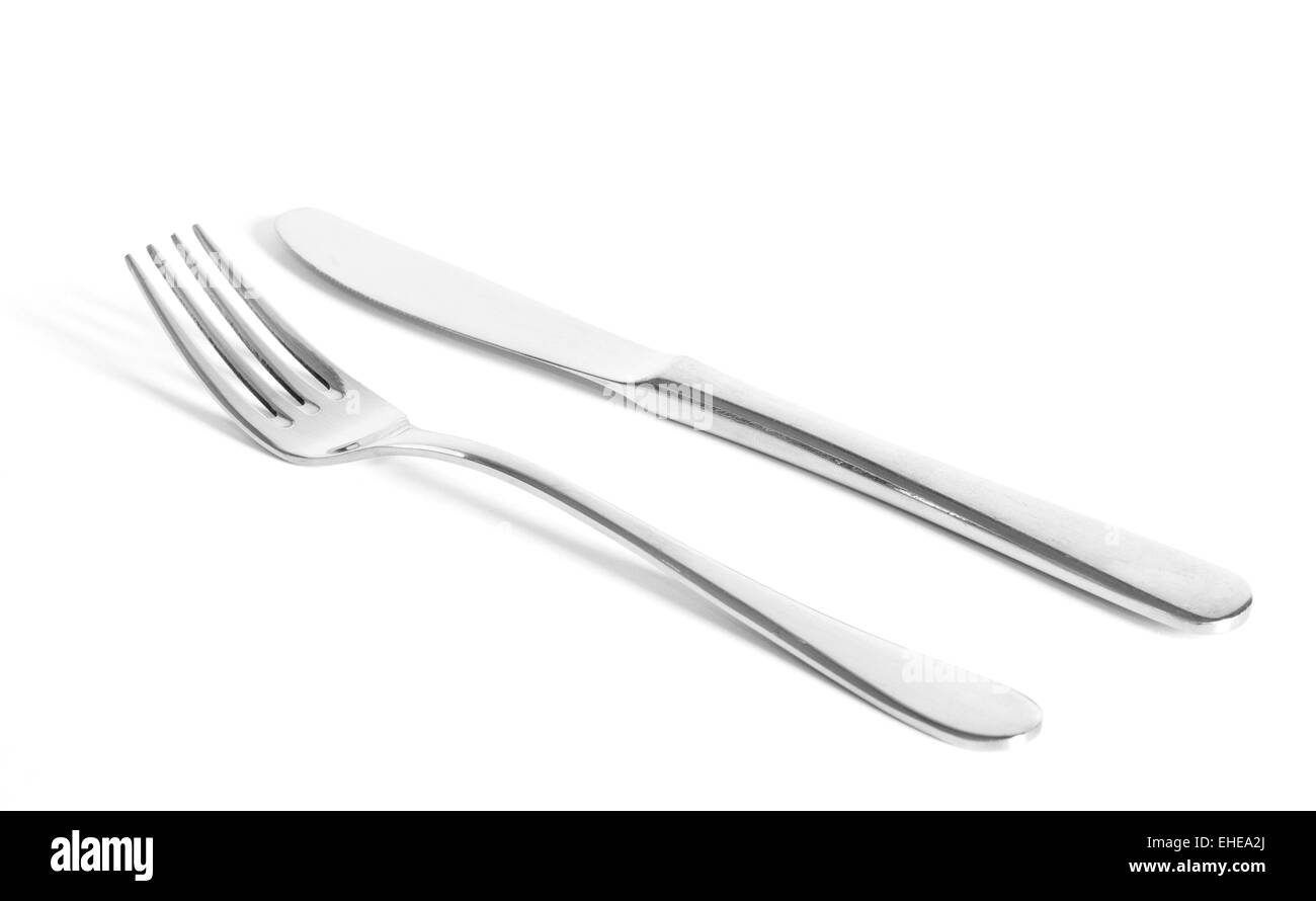 Fork and knife Stock Photo Alamy