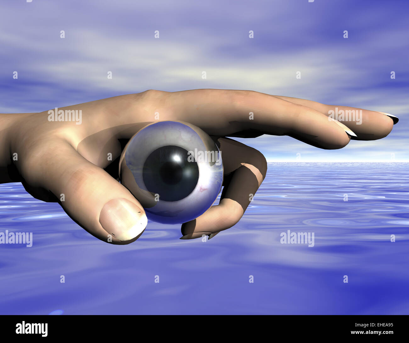 Visualization eye hi-res stock photography and images - Alamy