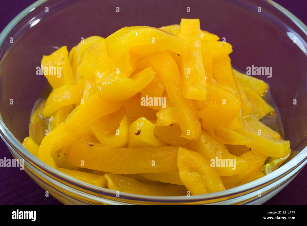 Gelbe Paprika Yellow Pepper Stock Photo Alamy