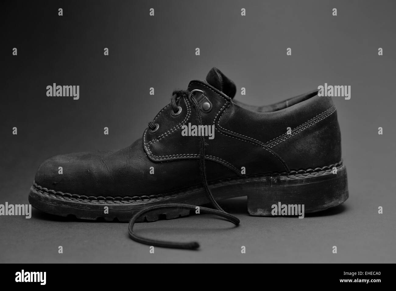 black shoe Stock Photo