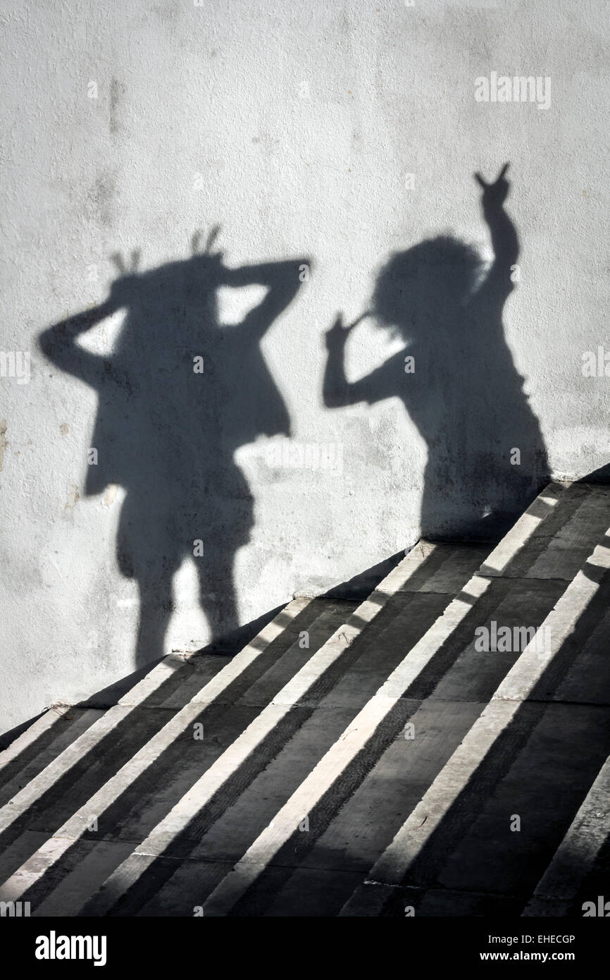 Children's Shadows Stock Photo 79607830 Alamy