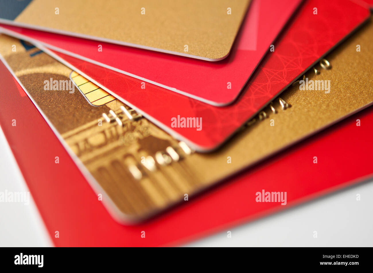 giftcards and credit cards Stock Photo Alamy