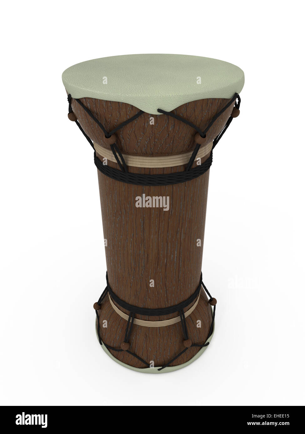 Talking drum standing Stock Photo Alamy