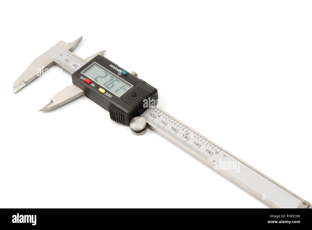 Electronic digital caliper Stock Photo Alamy