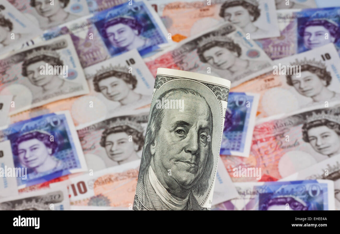 British pound Stock Photo
