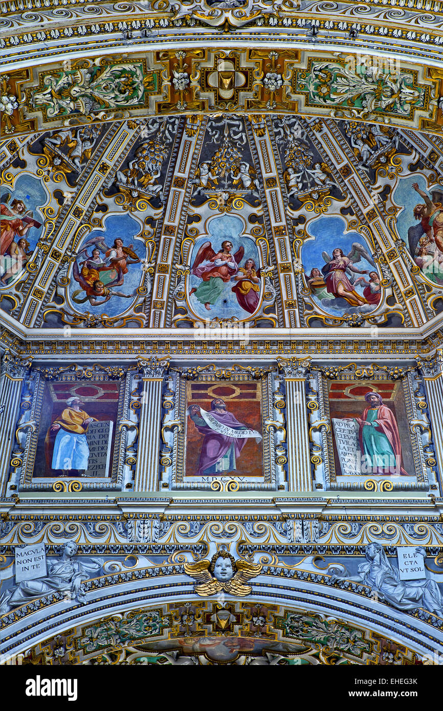 basilica Santa Maria Maggiore, Bergamo, Italy Stock Photo