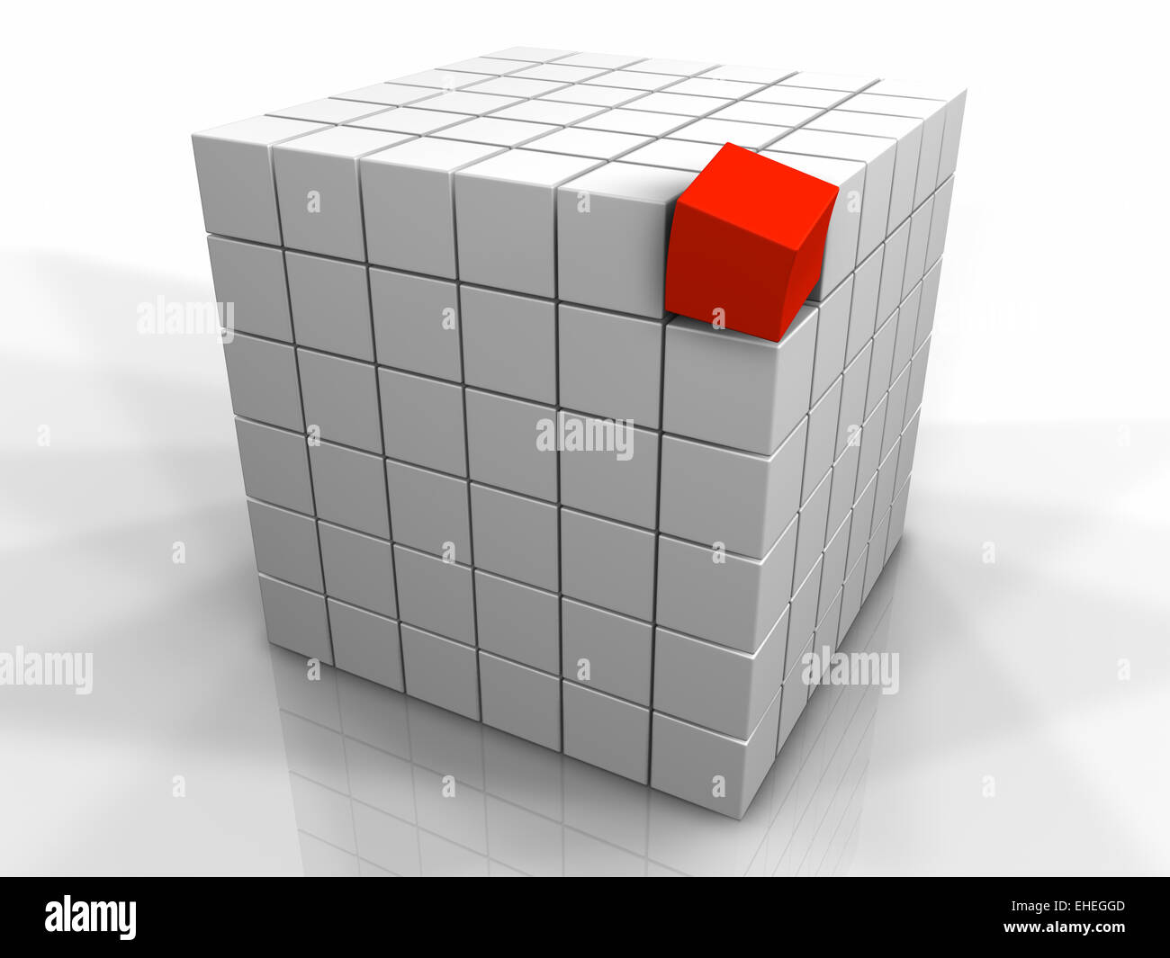 Different One Stock Photo