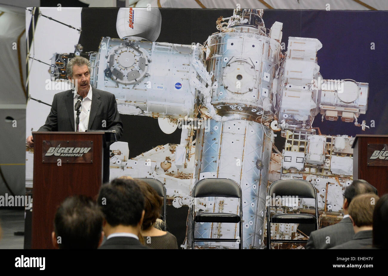 Las Vegas NV, USA. 12th Mar, 2015. Robert Bigelow, president and