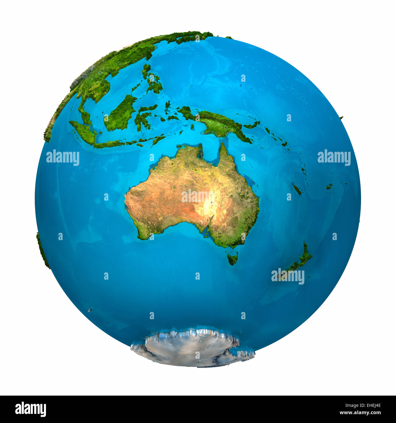 Planet Earth - Australia Stock Photo
