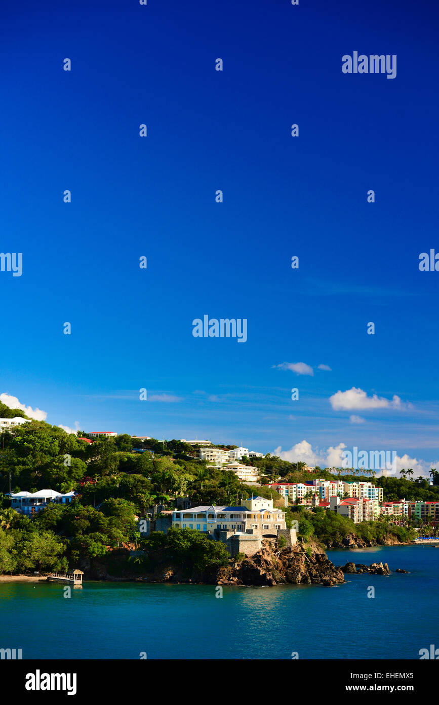 Caribbean Cruise Sunset Stock Photo