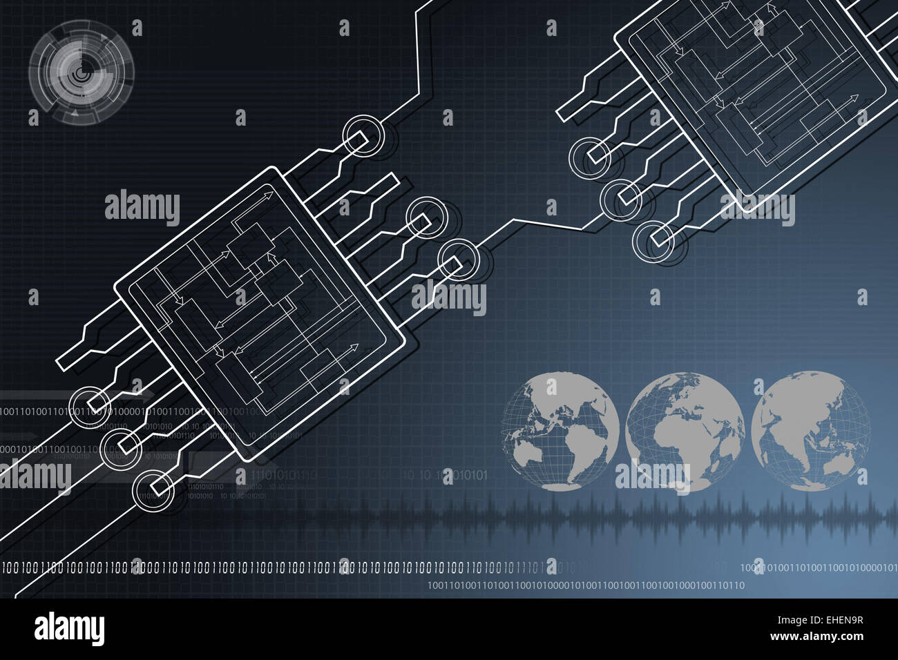 Conceptual display computer graphics hi-res stock photography and ...