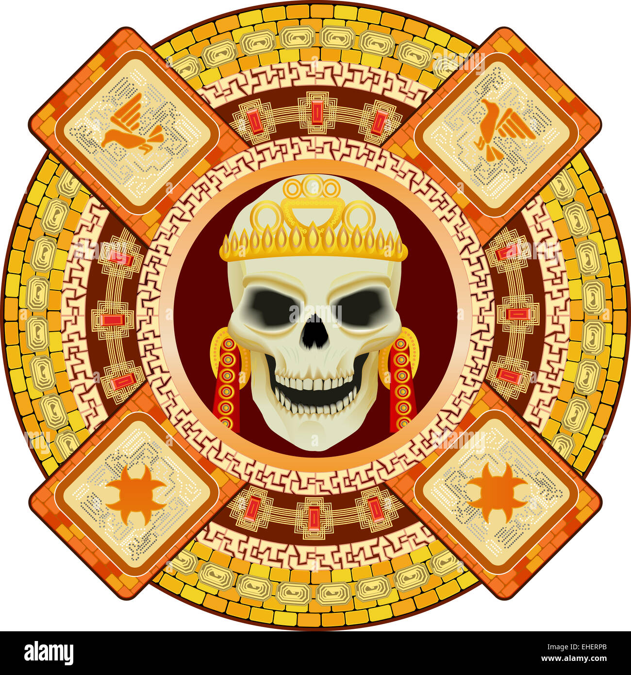 Aztec Sun God Stock Photos & Aztec Sun God Stock Images - Alamy