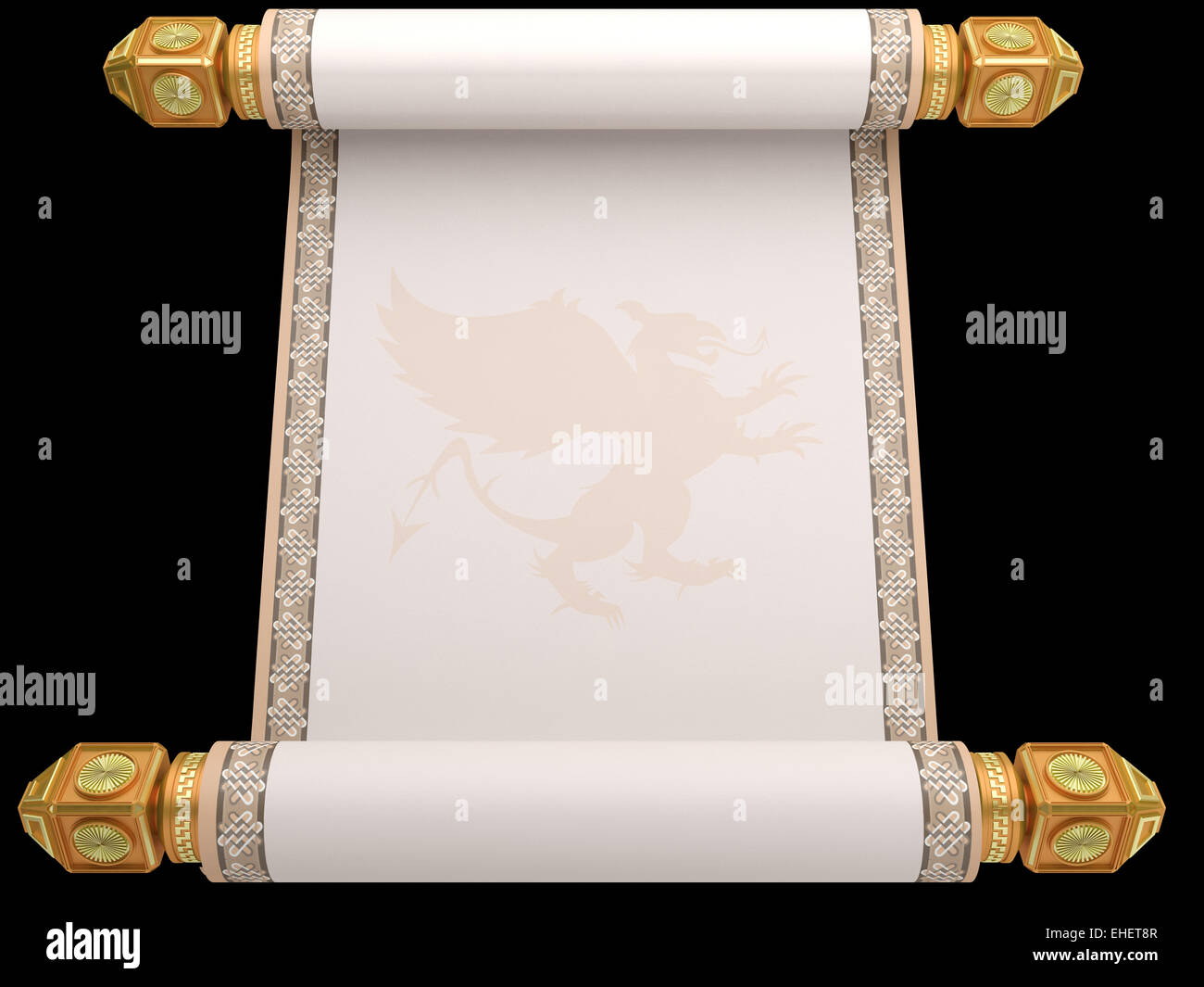 Statute Roll Medieval gilding paper hi-res stock photography and images - Alamy