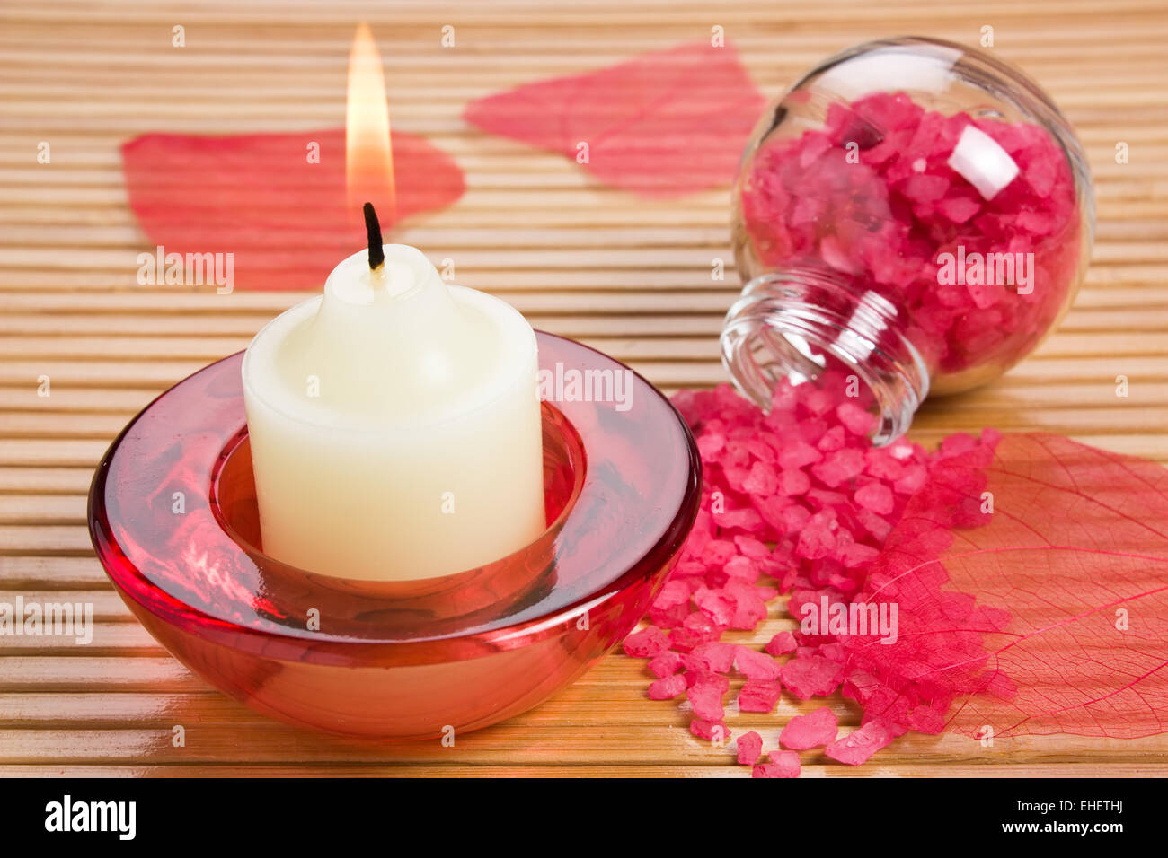 Aromatherapy SPA set Stock Photo Alamy