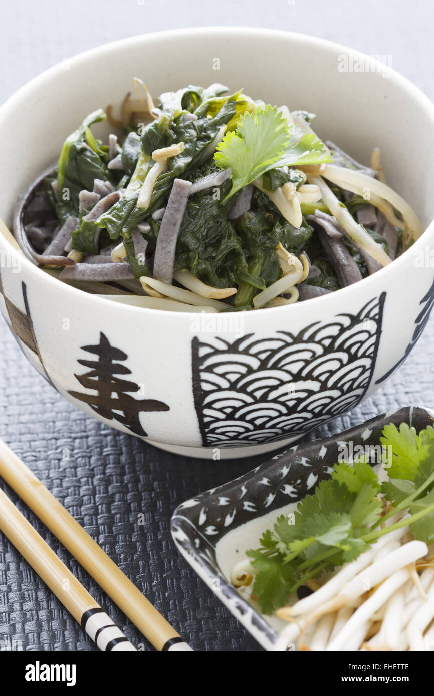 Rice Noodle Soup Stock Photo Alamy