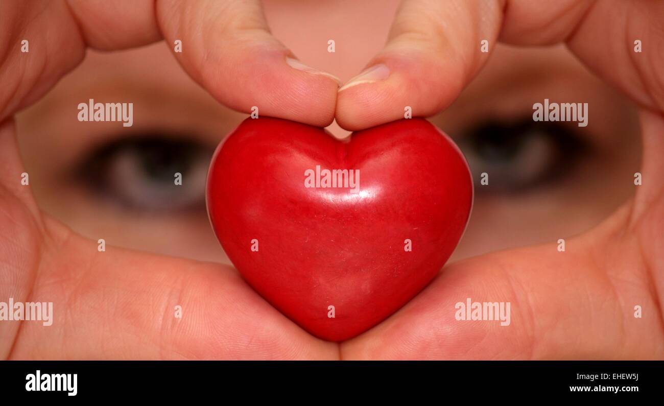 Double heart Stock Photo Alamy