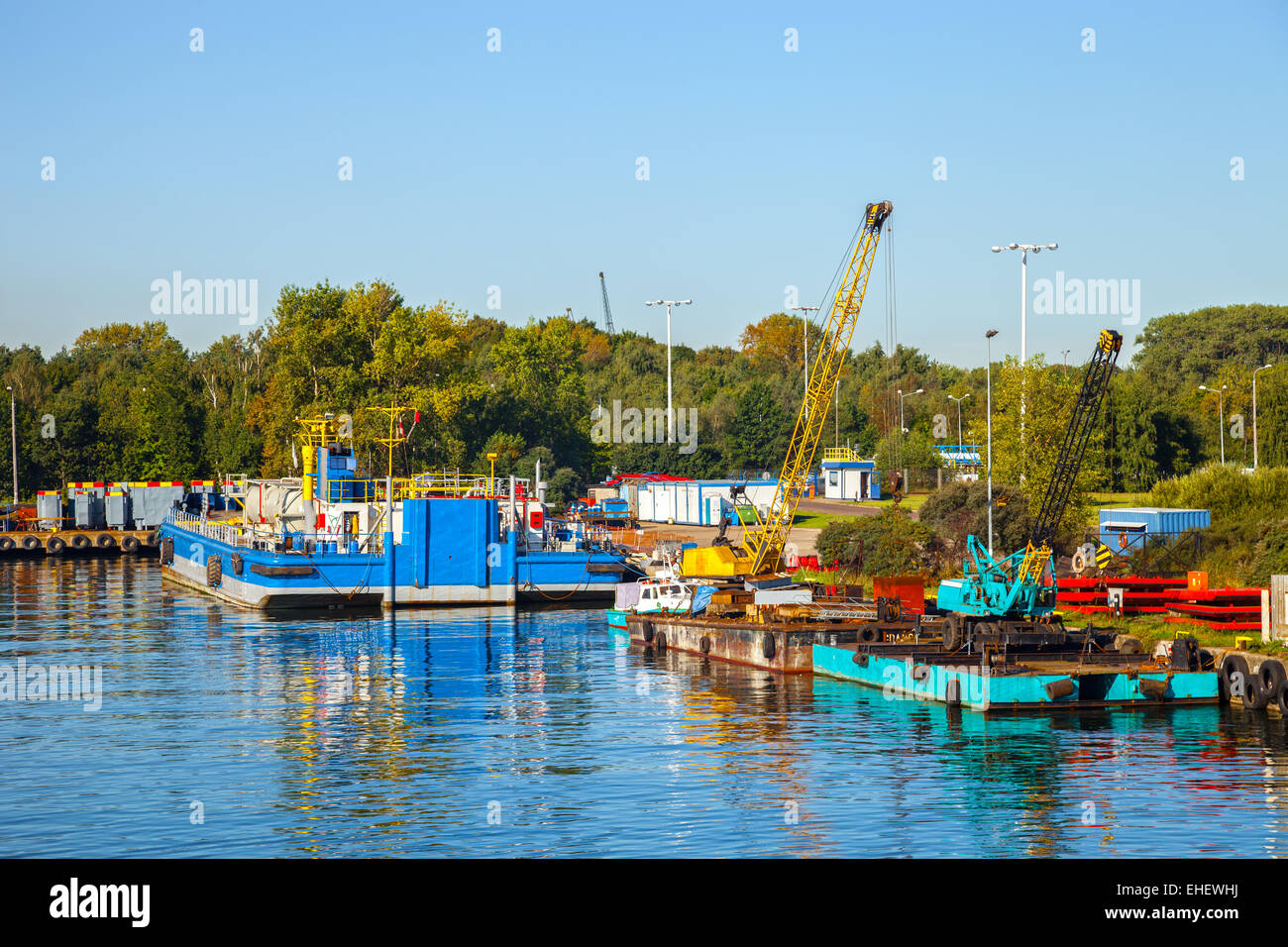 Specialized equipment for water works engineering Stock Photo - Alamy