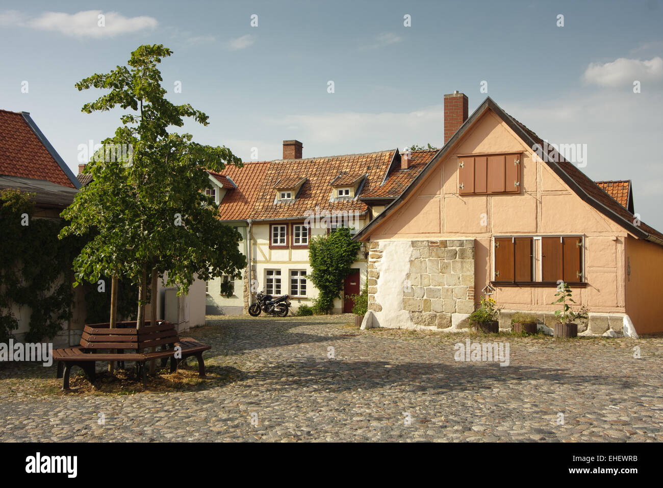 towns quedlinburg Stock Photo