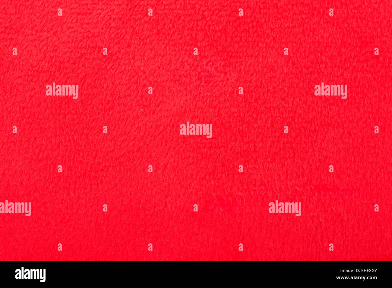 Red fur fabric texture background Stock Photo