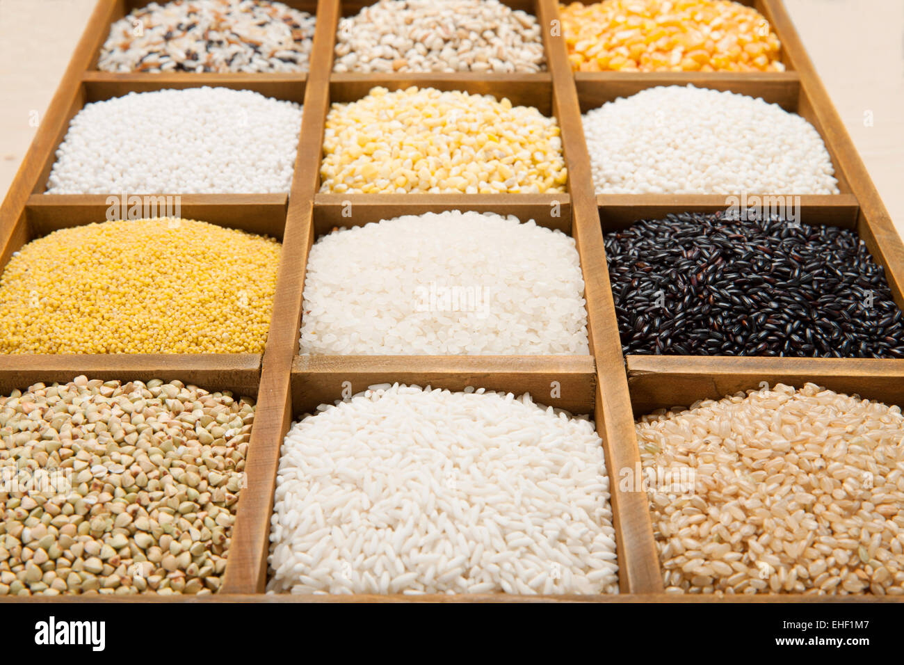 Mixed Grain Rice Stock Photo Alamy