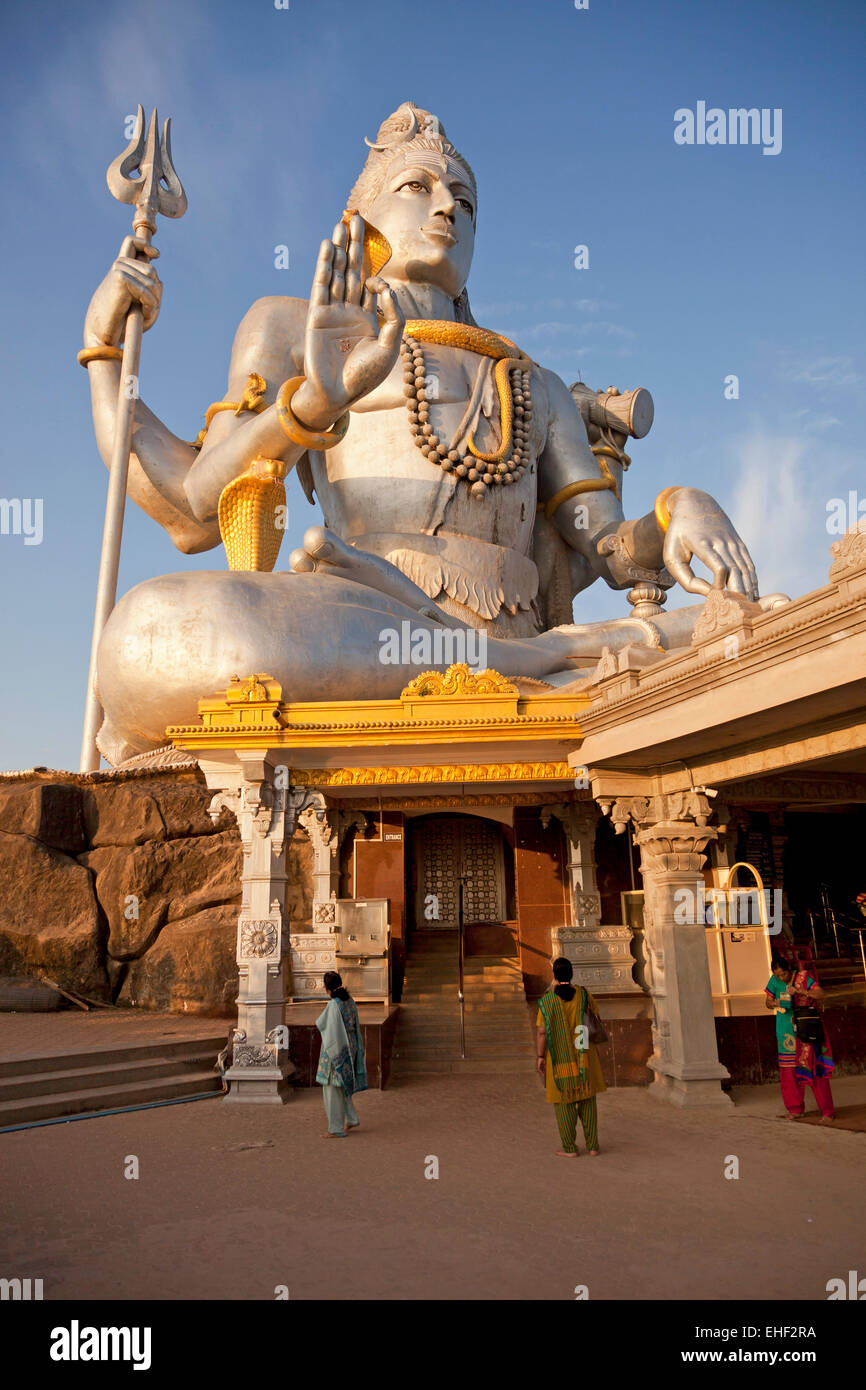 riesige Statue von Lord Shiva des Murudeshwar Tempel, Murudeshwar