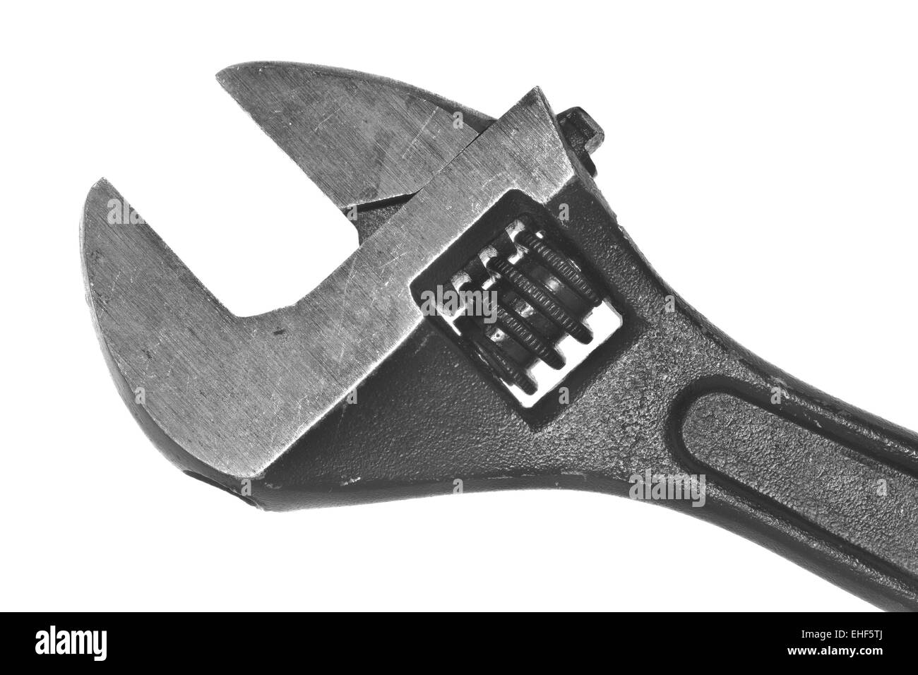 Adjustable wrench Stock Photo