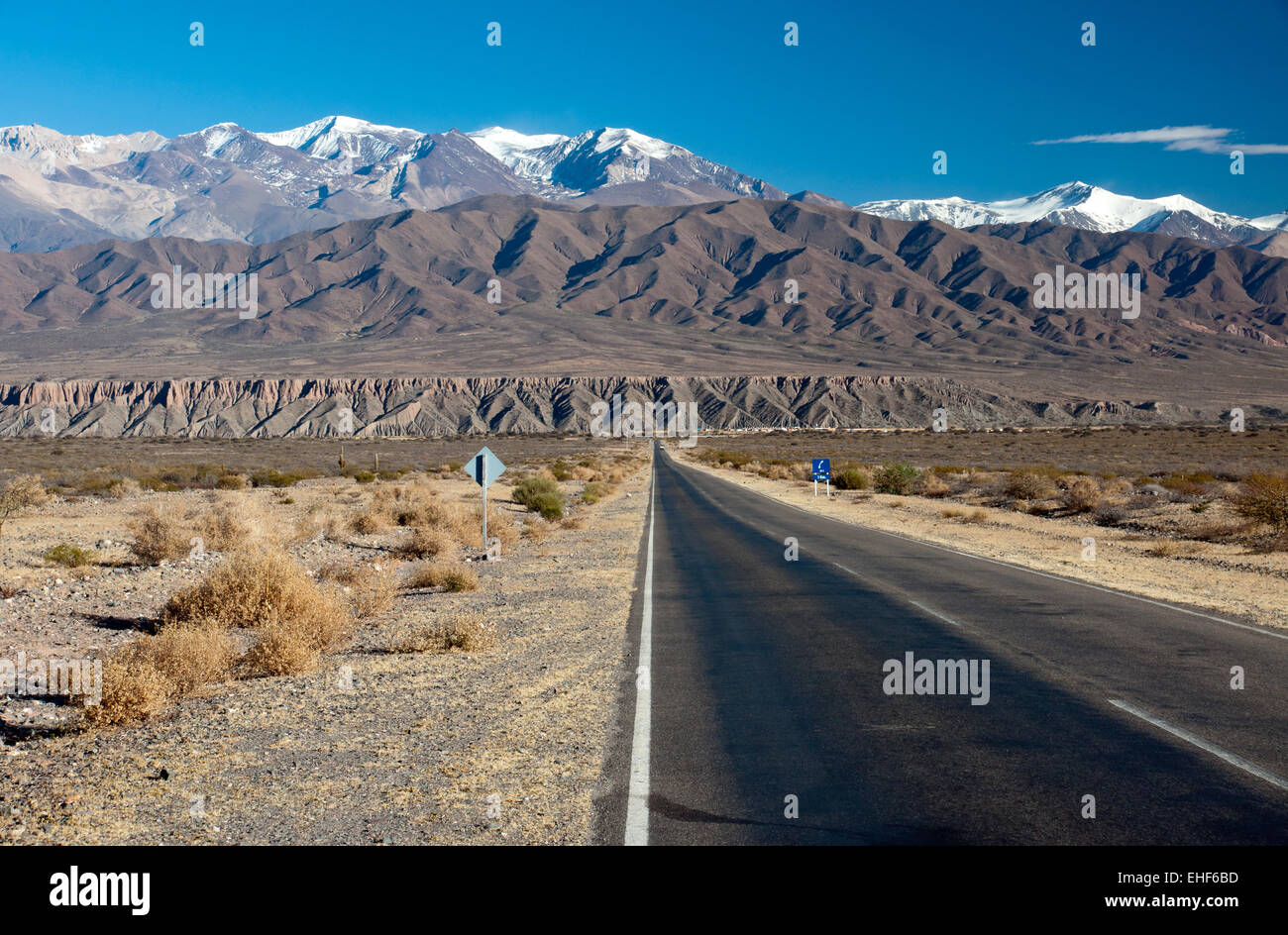Landscape in northern Argentina Stock Photo