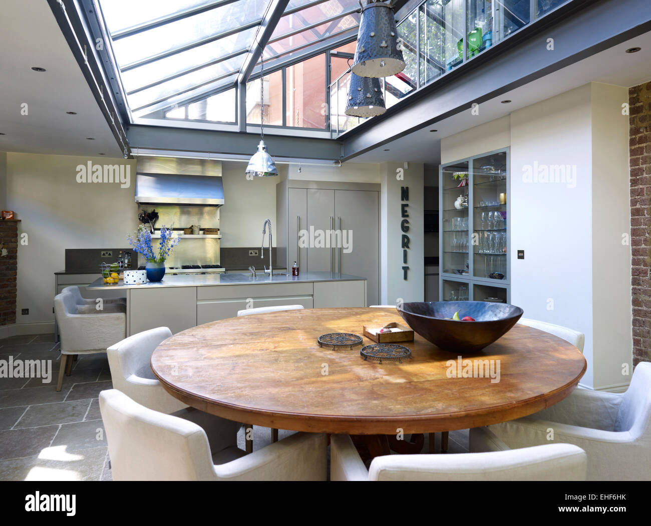 Open Plan Kitchen Dining Room Extension High Resolution Stock Photography And Images Alamy
