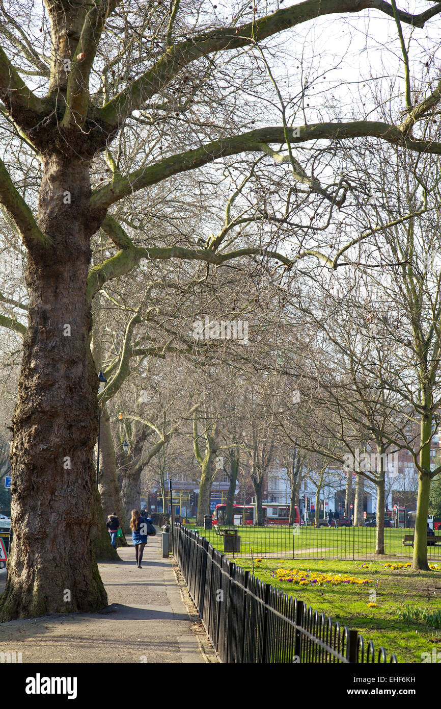 Public park in Hammersmith, London Stock Photo Alamy