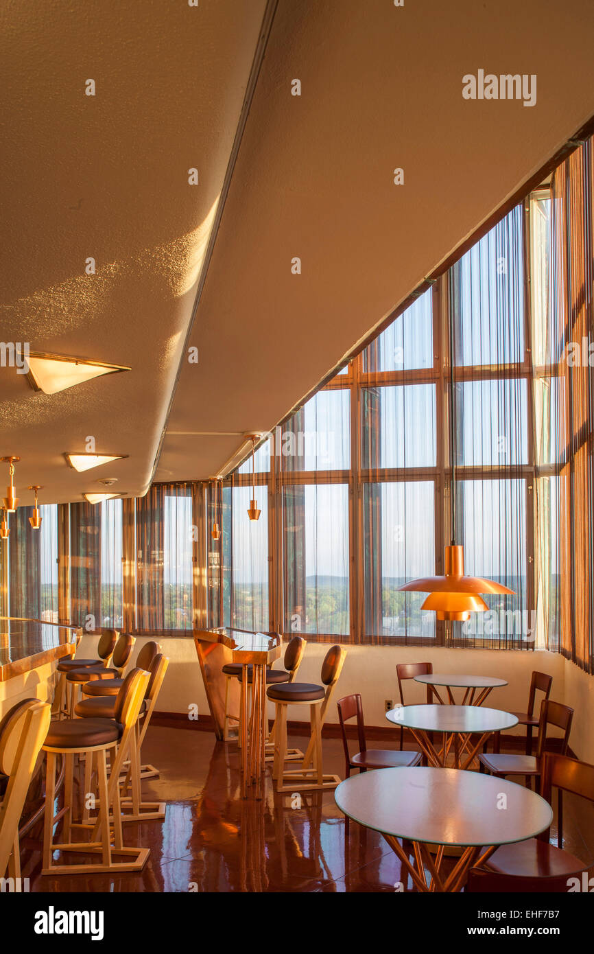 Interior of Price Tower, Bartlesville, Oklahoma Stock Photo Alamy