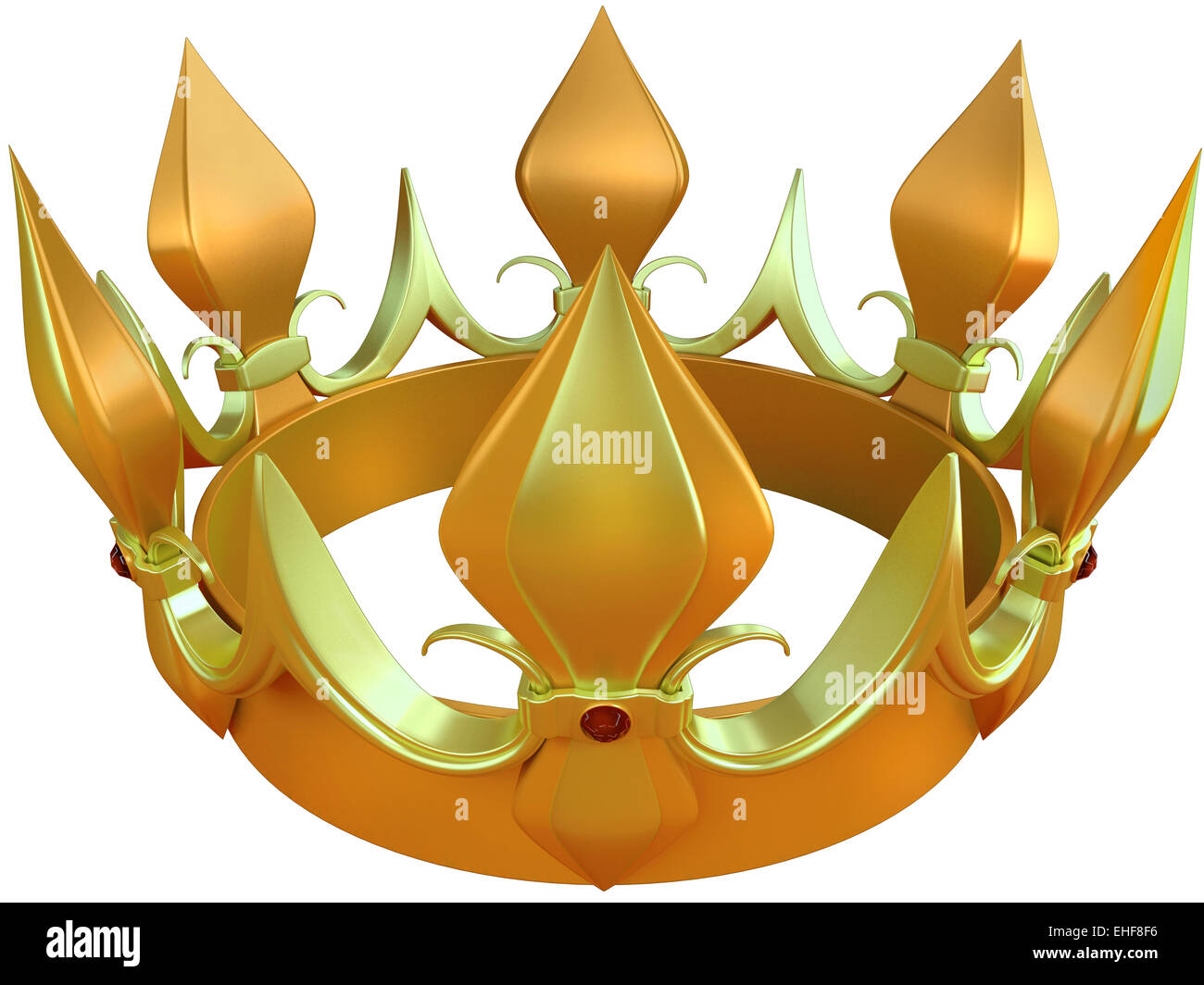 Royal gold crown Stock Photo Alamy