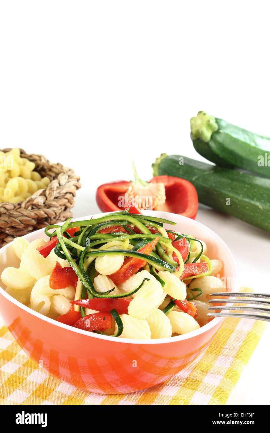 Noodles with vegetables Stock Photo - Alamy