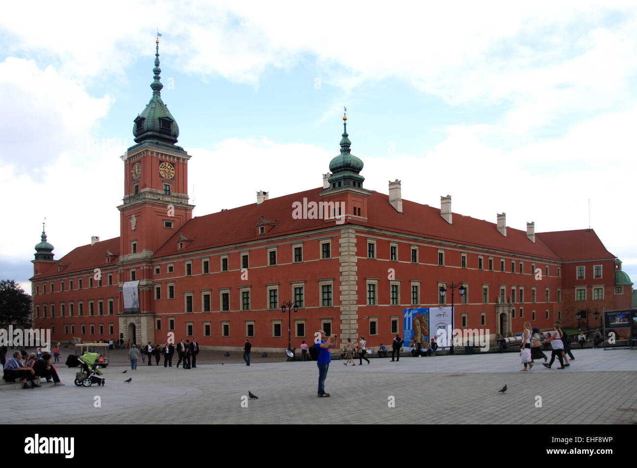 WARSAW - CASTLE Stock Photo