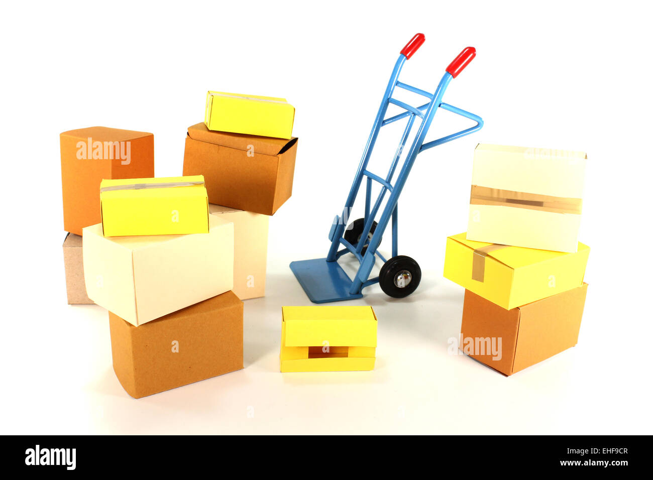 parcel service Stock Photo Alamy