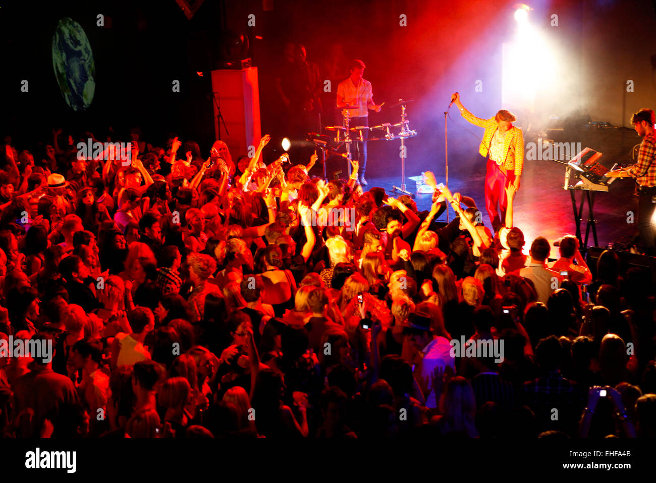 La Roux live at Matter 19th August 2009. Stock Photo