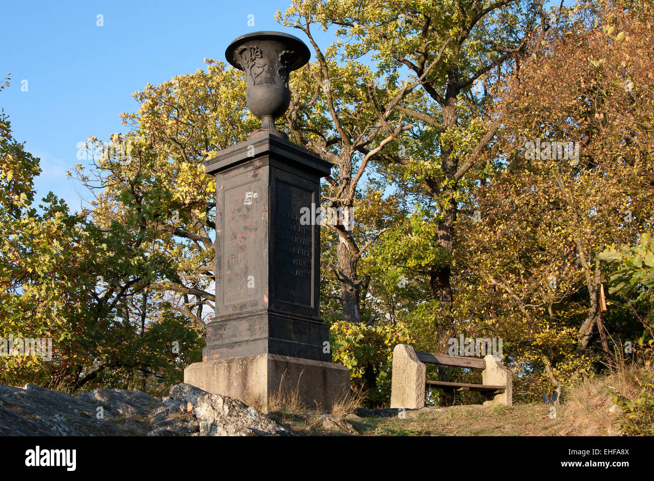 urn in the montain harz Stock Photo