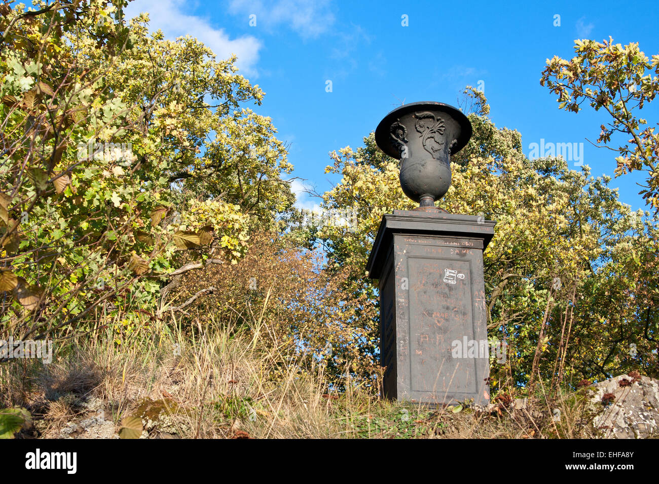 urn in the montain harz Stock Photo