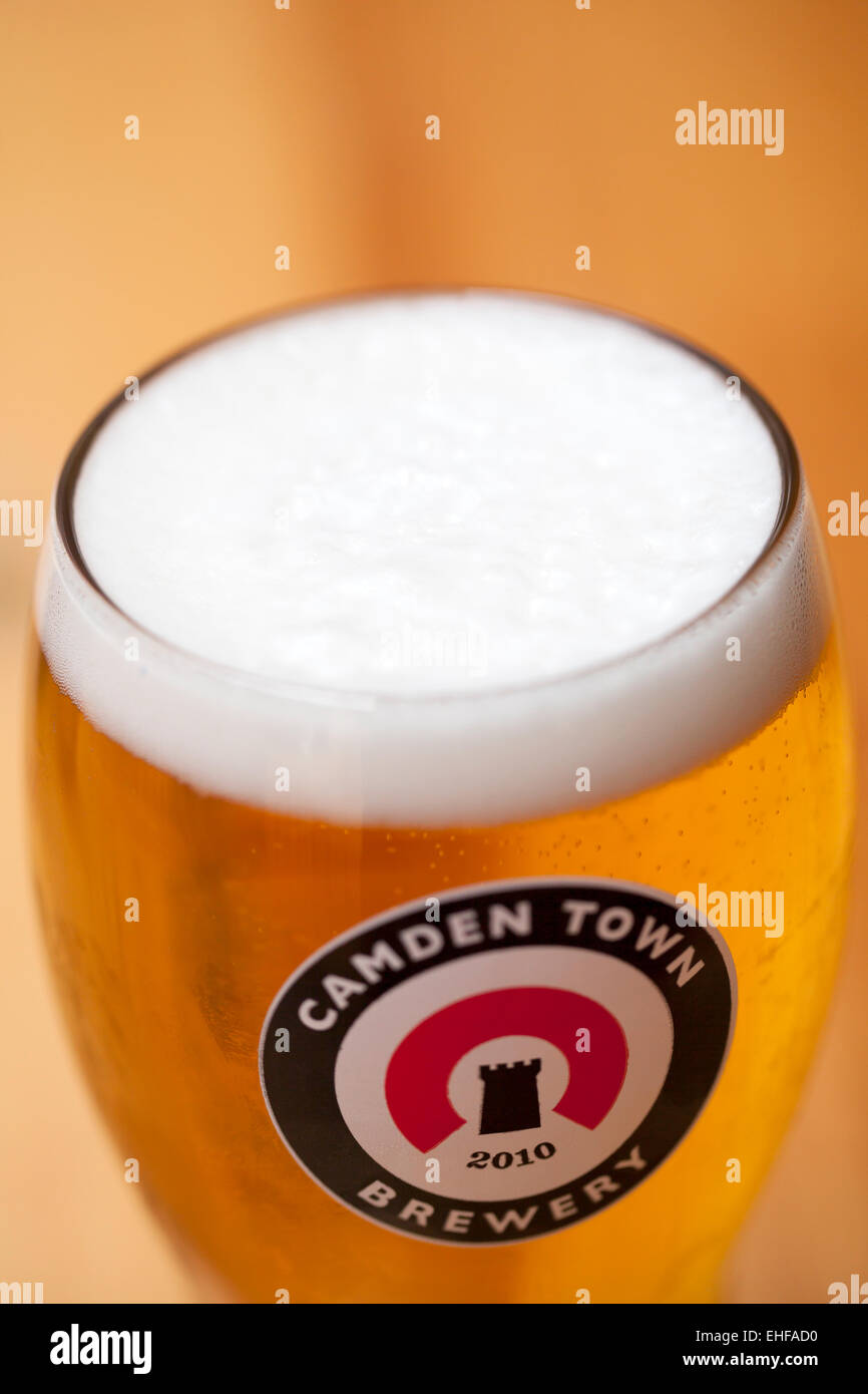camden brewery pint glass