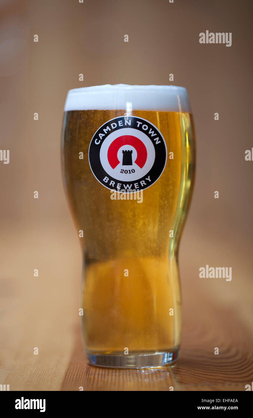camden brewery pint glass