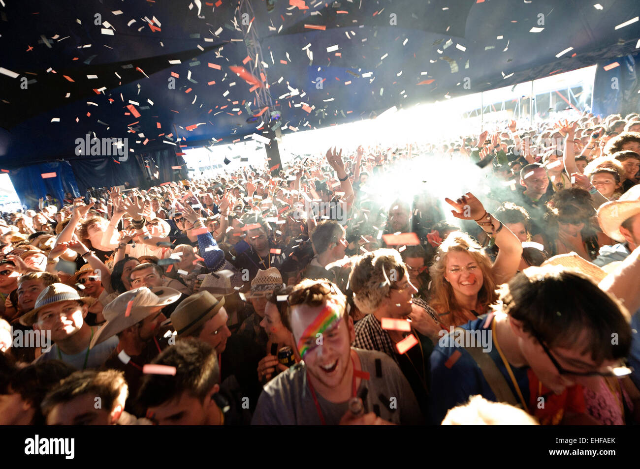 WOW Stage at Dance Village Glastonbury festival Thursday 23rd June 2011