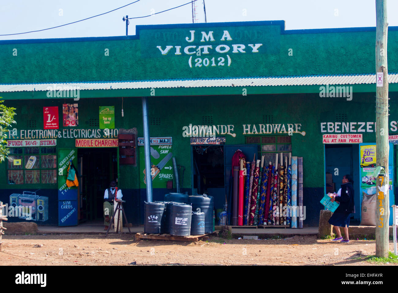 Kenya Shop Stock Photos & Kenya Shop Stock Images Alamy